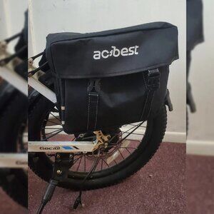ACTBEST PANNIER BAGS BICYCLE REAR CARRIER RACK SEAT TRUNK STORAGE SADDLE BAG